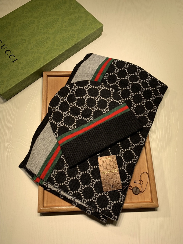 ブランドマフラー細部ディテール